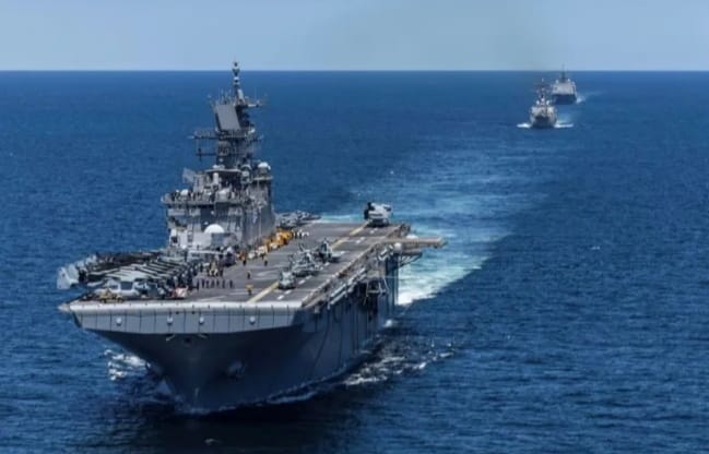 TRES BUQUES MILITARES DE ESTADOS UNIDOS SE ACERCAN A CUBA